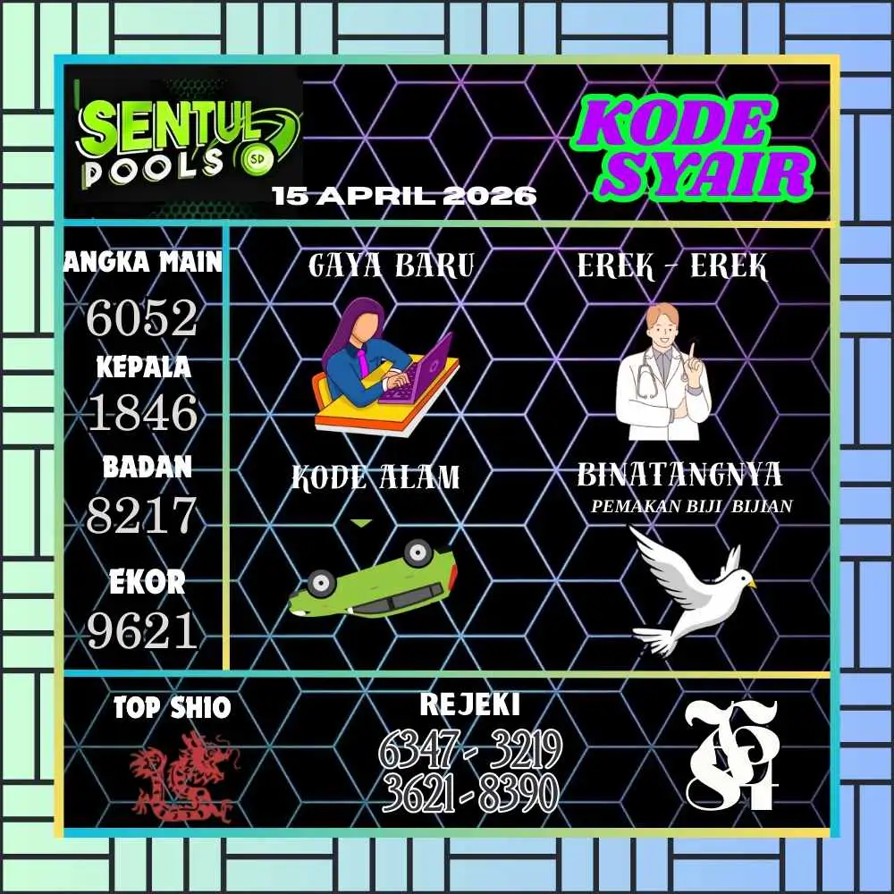 Kode Syair Sentul Pools April 2026