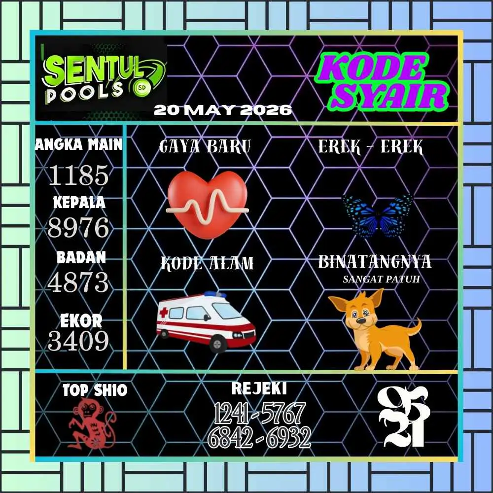 Kode Syair Sentul Pools Mei 2026