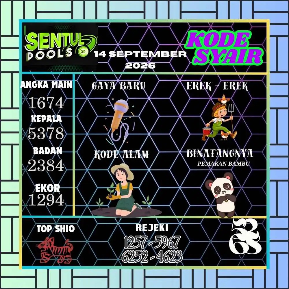 Kode Syair Sentul Pools September 2026