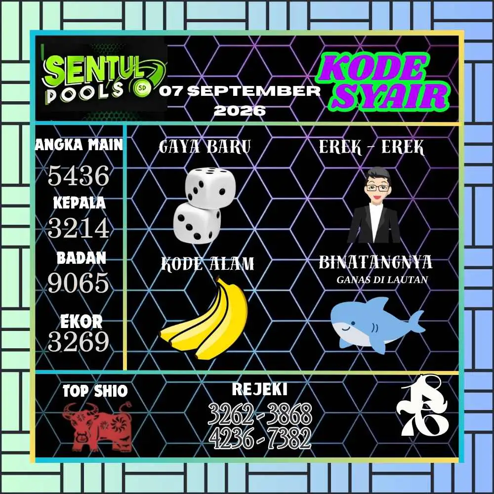 Kode Syair Sentul Pools September 2026